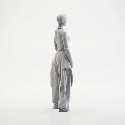 Mô hình tượng nữ nhân thanh lịch (Elegant Female Figurine) - File in 3D STL
