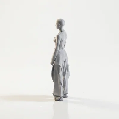 Mô hình tượng nữ nhân thanh lịch (Elegant Female Figurine) - File in 3D STL