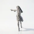 Mô hình Nữ Chiến Binh Shooter Nun - Action Figurine in 3D - Thumbnail 4
