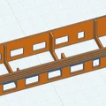 Mô hình tàu Rälsbuss Y6, UBF7Z và nội thất toa tàu Liliput - Thumbnail 1
