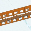 Mô hình tàu Rälsbuss Y6, UBF7Z và nội thất toa tàu Liliput - Thumbnail 2