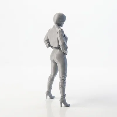 Mô hình tượng nữ nhân vật tóc ngắn in 3D