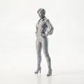 Mô hình tượng nữ nhân vật tóc ngắn in 3D - Thumbnail 4
