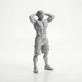 Mô hình tượng nam cơ bắp Fitness 3D Printable cực kỳ chi tiết - Thumbnail 2