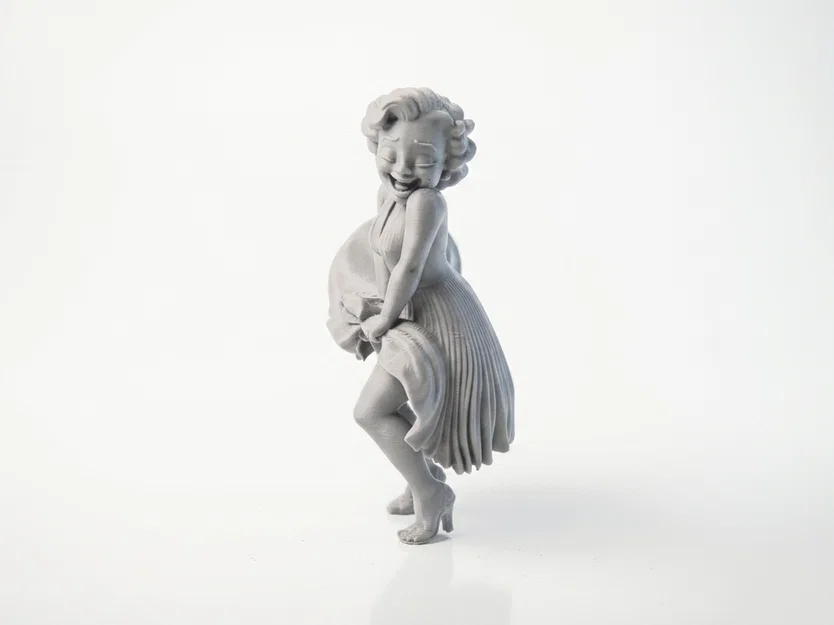 Mô Hình Cô Gái E Thẹn - Tượng Nữ 3D In Ấn Nghệ Thuật - Image 1