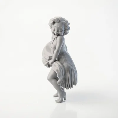 Mô Hình Cô Gái E Thẹn - Tượng Nữ 3D In Ấn Nghệ Thuật