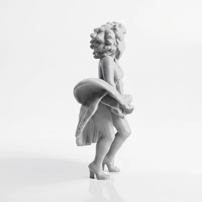 Mô Hình Cô Gái E Thẹn - Tượng Nữ 3D In Ấn Nghệ Thuật