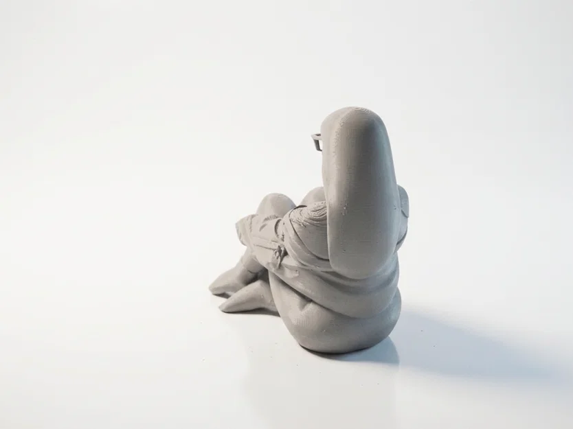 Mô Hình Tượng Quý Cô Đang Ngồi (Sitting Lady Figurine) - File In 3D - Image 4