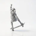 Mô hình 3D Cô gái trượt ván - File in STL - Thumbnail 3
