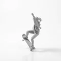 Mô hình 3D Cô gái trượt ván - File in STL - Thumbnail 4