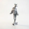 Mô hình cô gái trượt ván 3D (Skateboard Girl Figurine) - Thumbnail 1