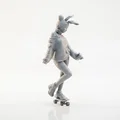 Mô hình cô gái trượt ván 3D (Skateboard Girl Figurine) - Thumbnail 2