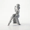 Mô hình 3D Tượng Nữ Thần Thanh Lịch Tư Thế Ngồi - Thumbnail 1