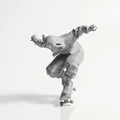 Mô hình nữ vận động viên trượt ván 3D (Skateboard Girl Figurine) - Thumbnail 1