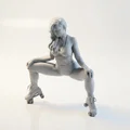 Mô hình 3D Cô Nàng Skater Squat - Tệp in STL - Thumbnail 1