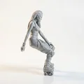 Mô hình 3D Skater Girl Roller Derby - Cô gái trượt ván đầy phong cách - Thumbnail 2
