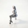 Mô hình 3D Cô Nàng Skater Squat - Tệp in STL - Thumbnail 4