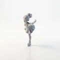 Mô hình 3D cô gái trượt băng nghệ thuật (Skater Girl Ice Skating Figurine) - Thumbnail 4