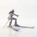 Mô hình 3D Nữ Vận động viên Trượt tuyết (Ski Babe) - File STL in 3D - Thumbnail 3