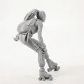 Mô hình Nữ vận động viên trượt patin 3D - Skater Lady Figurine - Thumbnail 3
