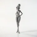 Mô hình tượng nữ Skinny Babe - File 3D in ấn chất lượng cao - Thumbnail 1