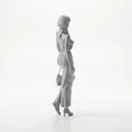 Mô hình tượng cô gái cầm túi xách thời trang in 3D - Thumbnail 3