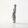 Mô hình tượng cô gái cầm túi xách thời trang in 3D - Thumbnail 4