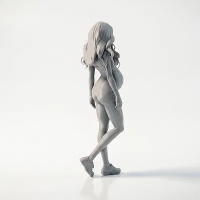 Mô Hình 3D Tượng Người Phụ Nữ Mang Thai Đầy Tinh Tế