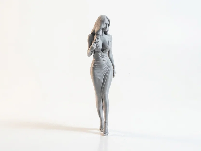 Mô hình 3D tượng phụ nữ thanh lịch - Image 2