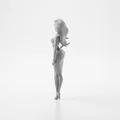 Mô hình 3D tượng nữ Slim Lady thanh lịch in ấn dễ dàng - Thumbnail 4