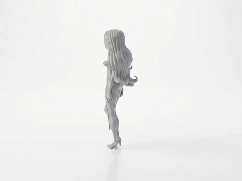 Tượng Cô Gái Thanh Lịch - Mô Hình In 3D Độc Đáo - Image 4