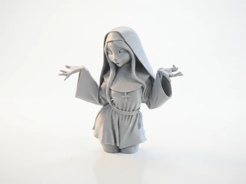 Mô hình tượng nhân vật nữ tôn giáo 3D chất lượng cao - Image 1