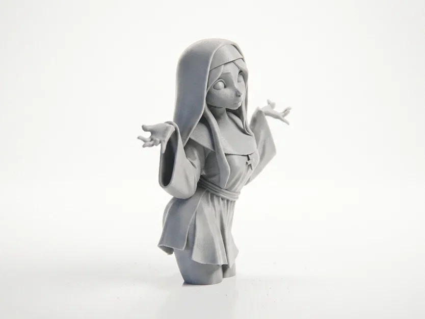 Mô hình tượng nhân vật nữ tôn giáo 3D chất lượng cao - Image 2