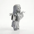 Mô hình tượng nhân vật nữ tôn giáo 3D chất lượng cao - Thumbnail 2