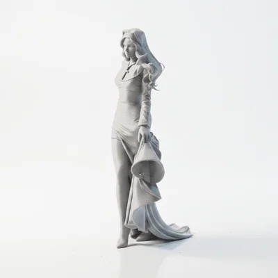 Tượng Nữ Tu Thanh Thoát (Slim Nun) - Mô hình in 3D tôn giáo
