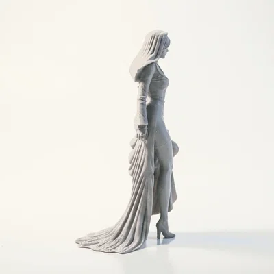 Tượng Nữ Tu Thanh Thoát (Slim Nun) - Mô hình in 3D tôn giáo