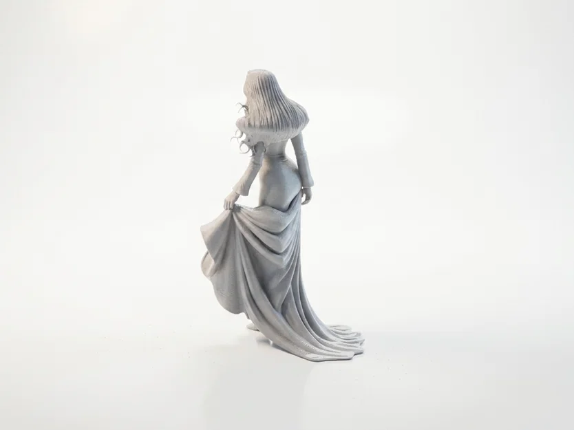Tượng Nữ Tu Thanh Thoát (Slim Nun) - Mô hình in 3D tôn giáo - Image 4