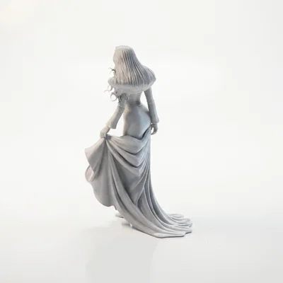 Tượng Nữ Tu Thanh Thoát (Slim Nun) - Mô hình in 3D tôn giáo
