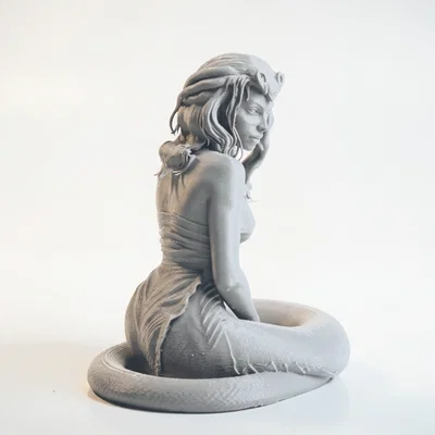 Mô hình 3D Nàng Rắn Fantasy (Snake Girl Figurine) in 3D