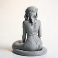 Mô hình 3D Nàng Rắn Fantasy (Snake Girl Figurine) in 3D - Thumbnail 3