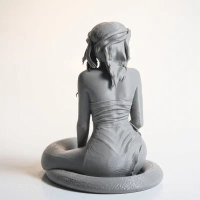 Mô hình 3D Nàng Rắn Fantasy (Snake Girl Figurine) in 3D