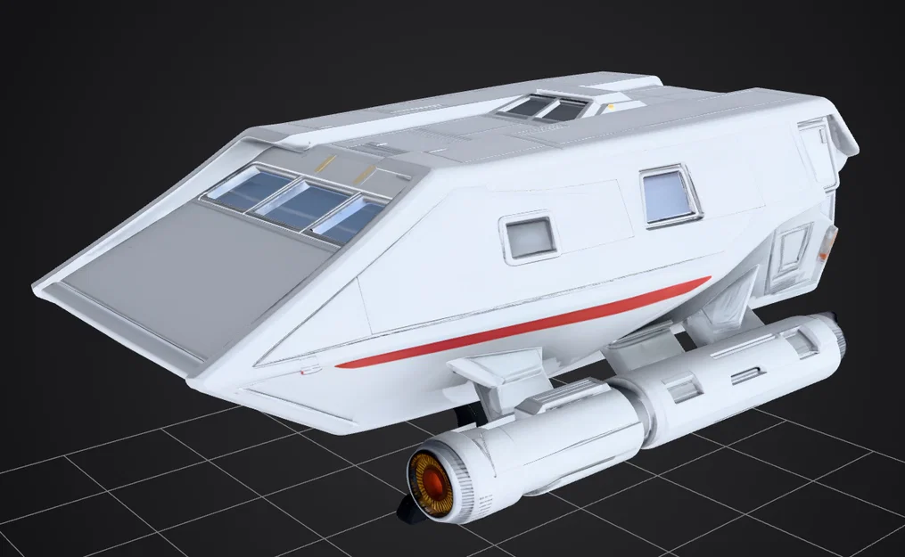 Mô hình tàu con thoi Galileo (U.S.S. Enterprise) từ Star Trek: Strange New Worlds - Image 1