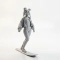 Mô hình Nữ Vận động viên Trượt tuyết 3D - Tượng thể thao nghệ thuật - Thumbnail 2