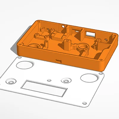 Mẫu vỏ hộp điều khiển từ xa DIY Arduino chuyên nghiệp