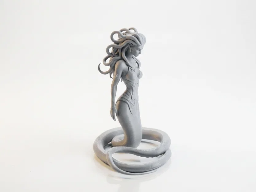 Mô hình 3D cô gái rắn (Snake Girl) đầy huyền bí - Image 1