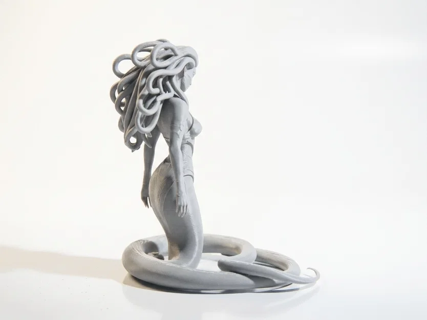 Mô hình 3D cô gái rắn (Snake Girl) đầy huyền bí - Image 2