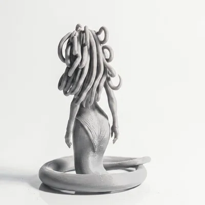 Mô hình 3D cô gái rắn (Snake Girl) đầy huyền bí
