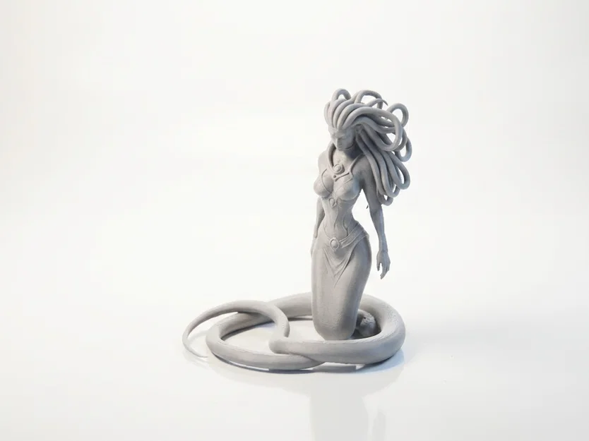 Mô hình 3D cô gái rắn (Snake Girl) đầy huyền bí - Image 4