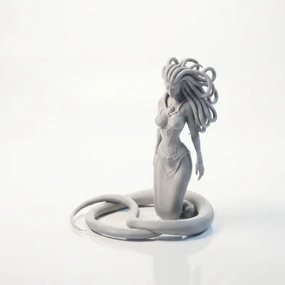 Mô hình 3D cô gái rắn (Snake Girl) đầy huyền bí