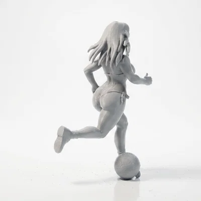 Mô hình 3D Nữ Vận Động Viên Bóng Đá (Soccer Babe)